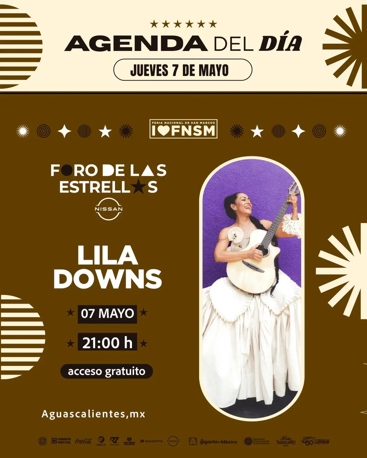 Lila Downs se presenta en el Foro de las Estrellas 2026
