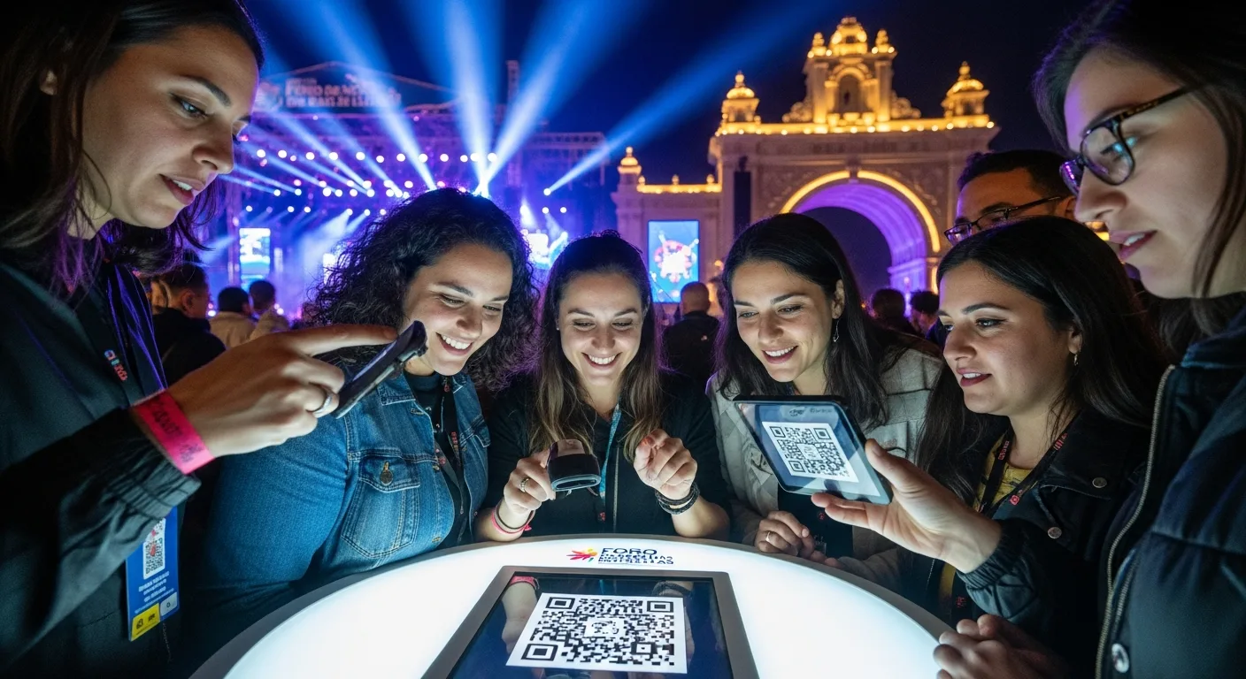 ¡Consigue boletos gratis en el Foro de las Estrellas con QR!