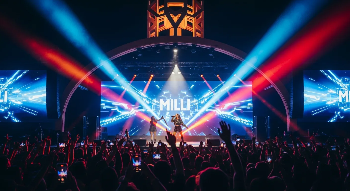 MILLI en el Foro de las Estrellas para la Feria San Marcos 2026