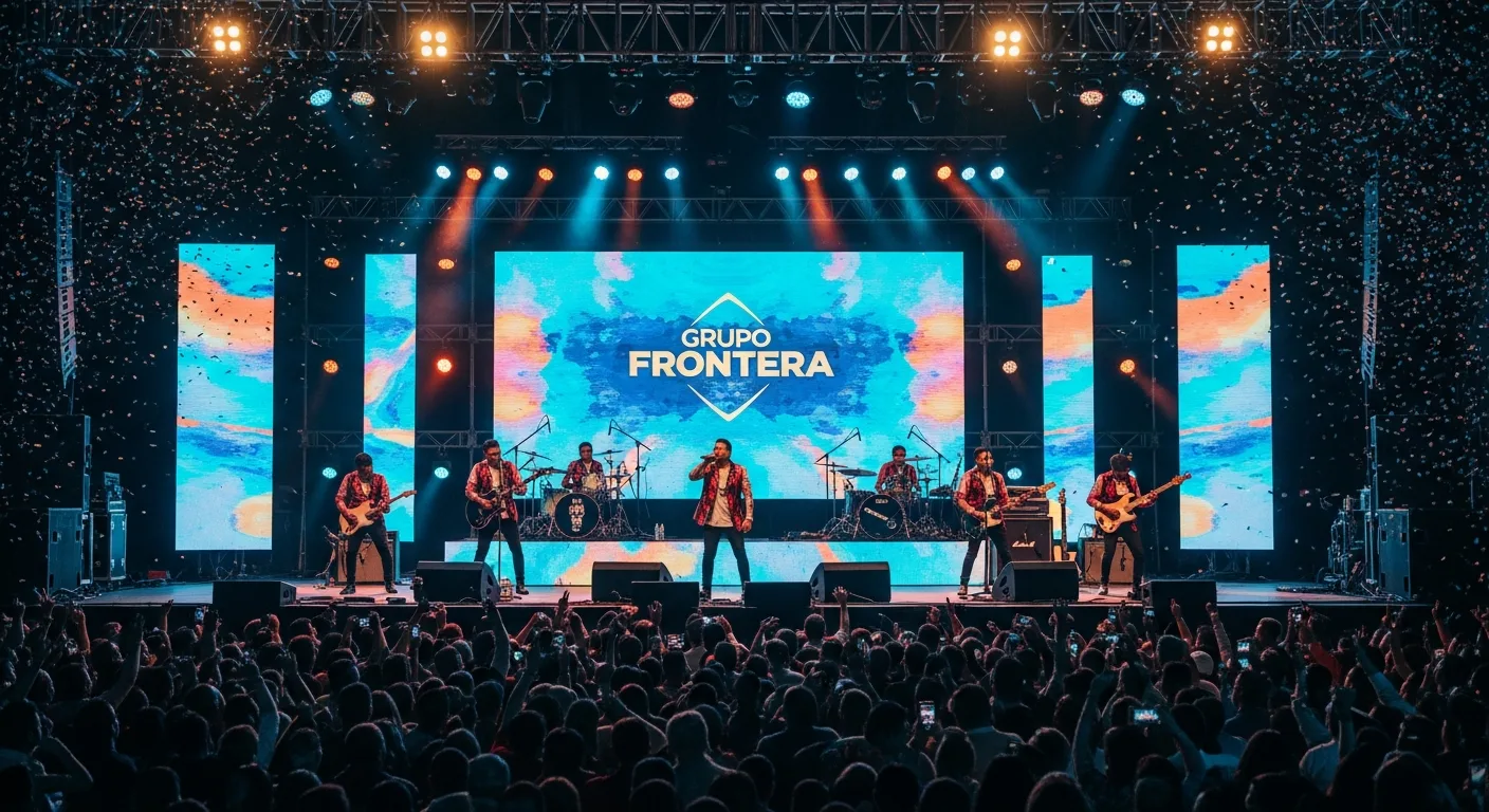 Grupo Frontera en el Foro de las Estrellas 2026 NISSAN